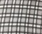 Black-White Poly Plaid Printed Yoryu Chiffon Woven Fabric By the Yard